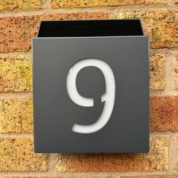 Square Solar House sign 4