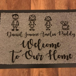 Personalised Door Mat