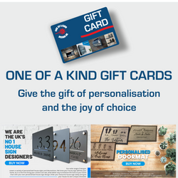 One Of A Kind Gift Card, Give them the joy of choice