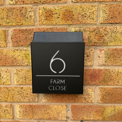 Square Solar House sign 1