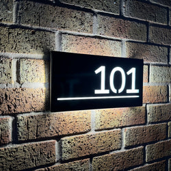 Illuminated House Sign 6, Hardwired