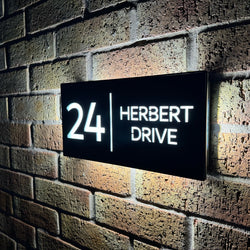 Illuminated House Sign 2, Hardwired