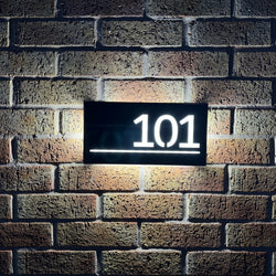 Illuminated House Sign 6, Hardwired