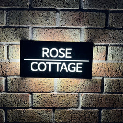 Illuminated House Sign 5, Hardwired