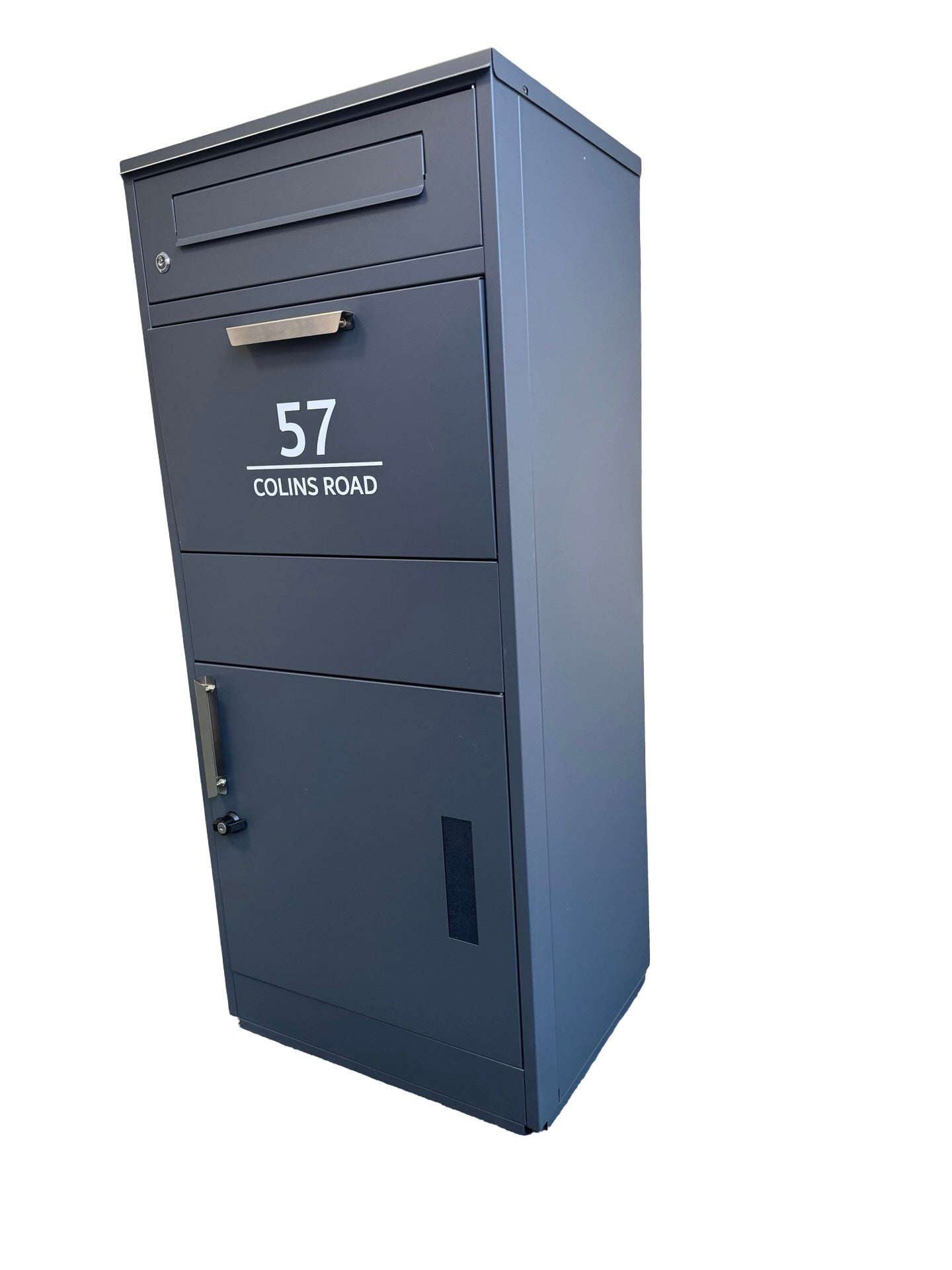 Large Personalised Parcel Box with Secure Parcel Compartment - One Of A ...