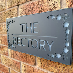 Illuminated House Sign 3A, Hardwired