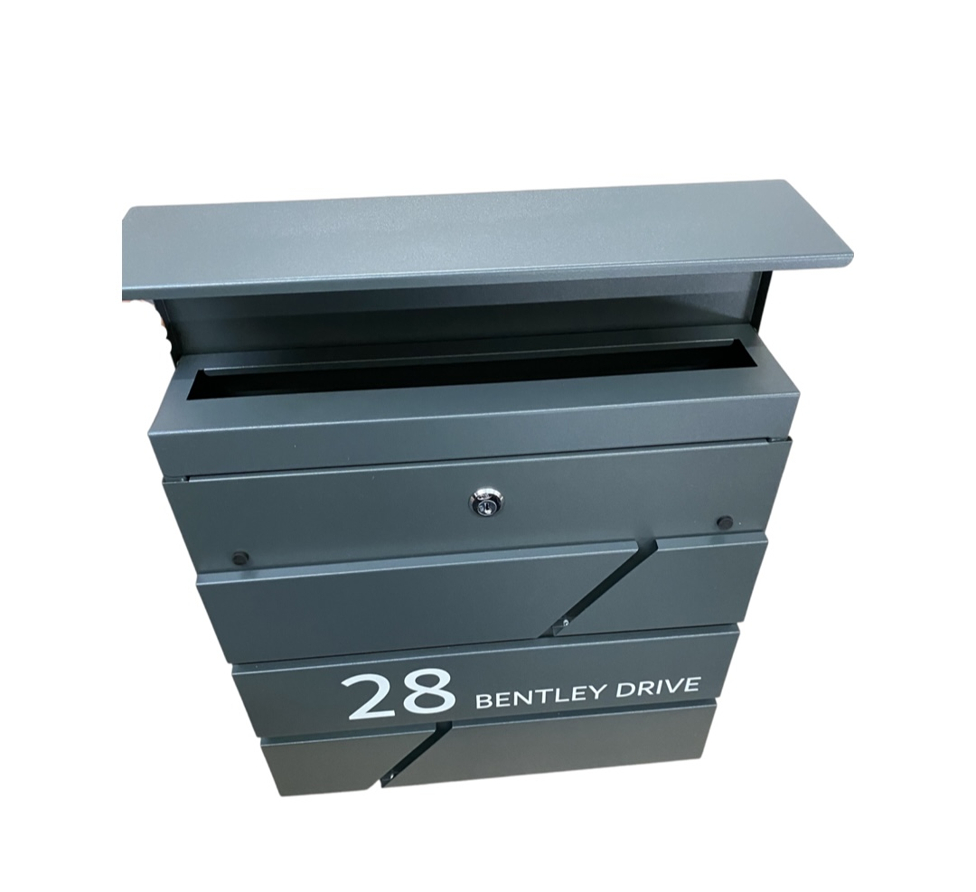 Contemporary Postbox - One Of A Kind Design UK