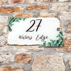 Eucalyptus House Sign