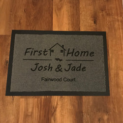 First Home, Personalised Door Mat