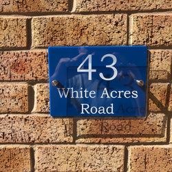 Personalised House Sign, Available in Other Colours