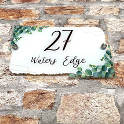 Eucalyptus House Sign