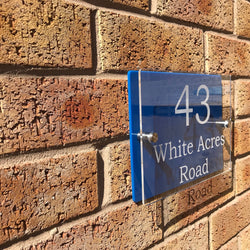 Personalised House Sign, Available in Other Colours