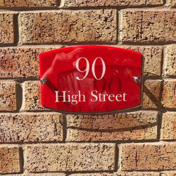 Personalised House Sign, Available in Other Colours