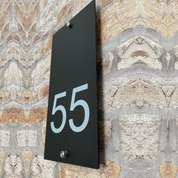 Contemporary House Number