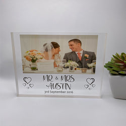 Couple's Acrylic Photo Block