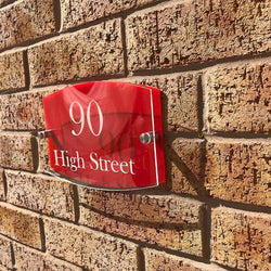 Personalised House Sign, Available in Other Colours