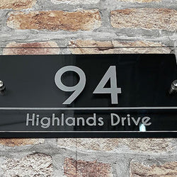 Personalised House Sign 30x15cm