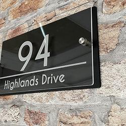 Personalised House Sign 30x15cm