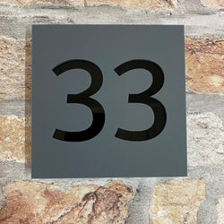 Floating Contemporary House Number, DEAL!! Buy Two Get The Second Half Price